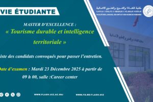 Master Tourisme Durable Entretien 2025